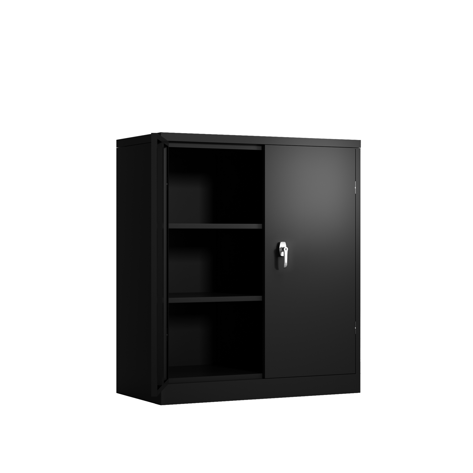 1st Choice Furniture Direct Storage Cabinet 1st Choice Metal Storage Cabinet with Lock, 2 Doors and 2 Shelves