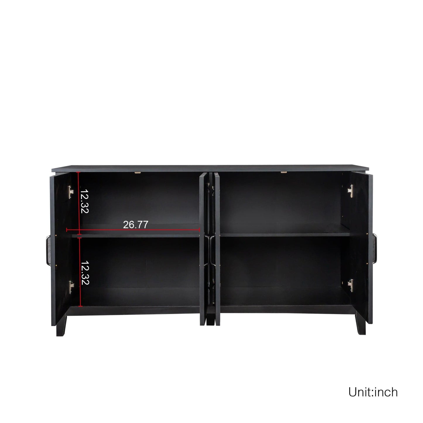 1st Choice Furniture Direct Storage Cabinet 1st Choice Sideboard Storage Cabinet with 4 Doors & Shelves