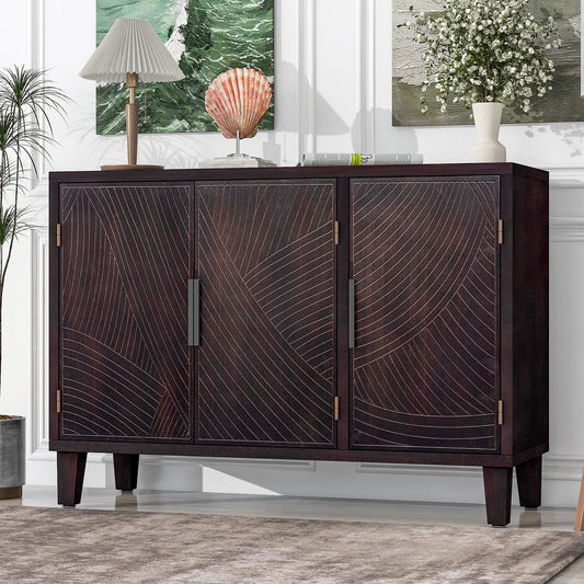 1st Choice Furniture Direct Storage Cabinet 1st Choice U-Style Antique Pattern Storage Cabinet w/ Antique Pattern
