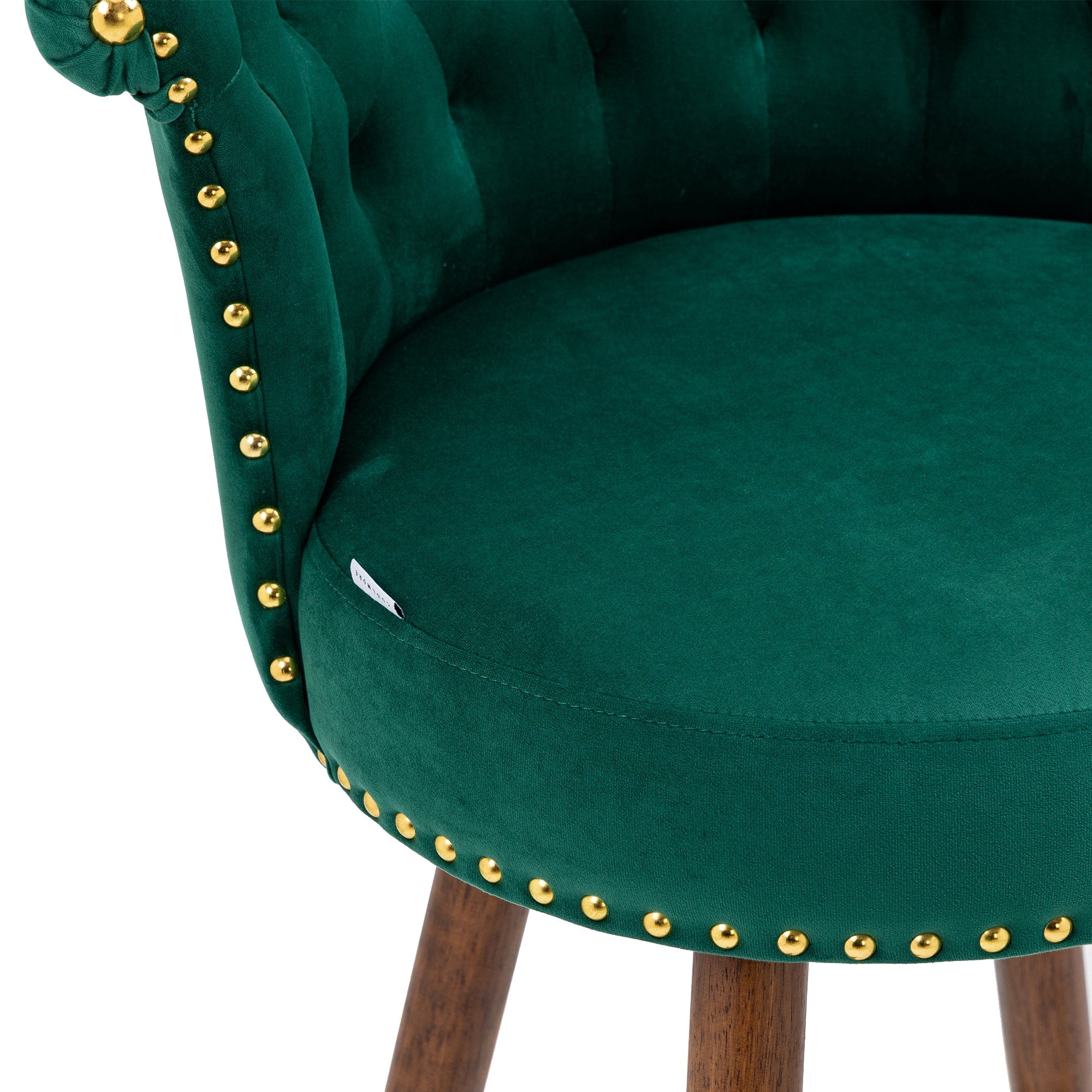 Emerald green vanity online chair