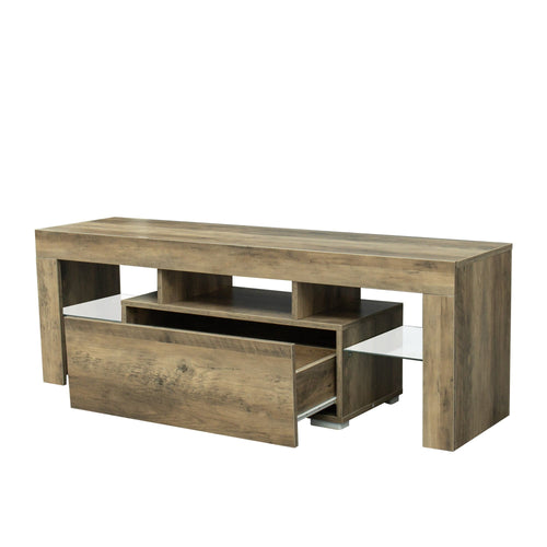 1st Choice Furniture Direct TV Stand 1st Choice LED RGB TV Stand w/ Flat Screen Cabinet for Gaming Consoles