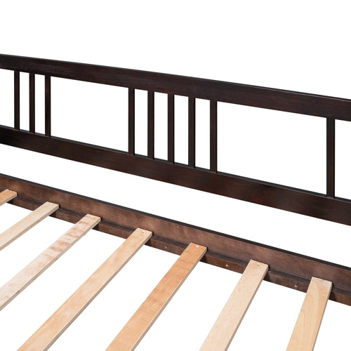 1st Choice Furniture Direct Twin Bed 1st Choice Espresso Twin Daybed with 2 Under bed Drawers