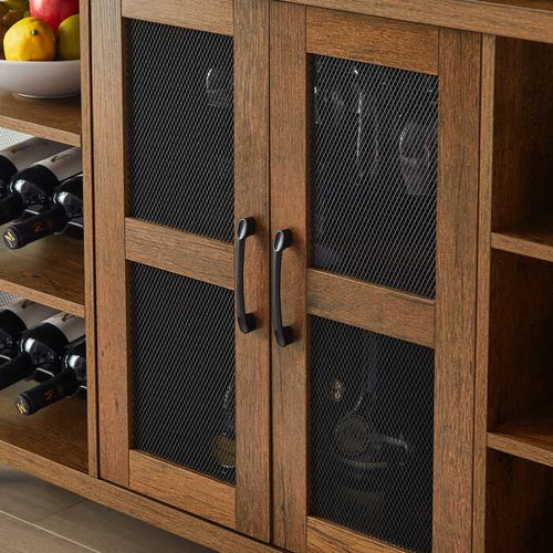 1st Choice Furniture Direct Wine Cabinet 1st Choice Industrial Wine Home Bar Cabinet with Liquor Storage