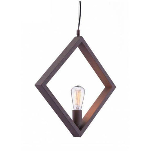 1st Choice Furniture Direct Zuo Modern Indoor Rotorura Home Ceiling Lamp Rust 98417