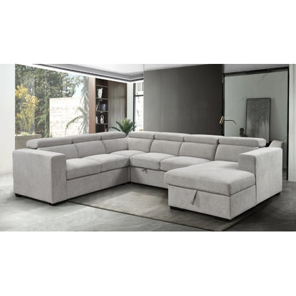 1st Choice Modern U Shaped 7-seat Sectional Sofa Couch with Storage