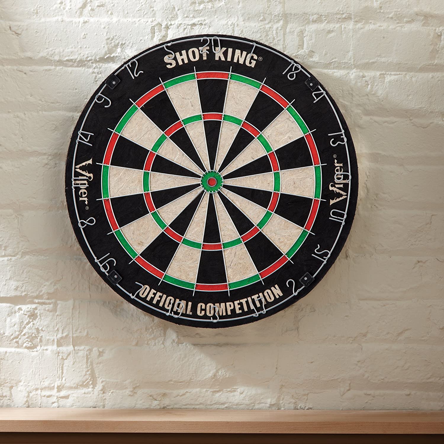 2 Day Designs Mission Dartboard Cabinet With Viper Dartboard Reclaimed Wood - 771P - 1st Choice Furniture Direct