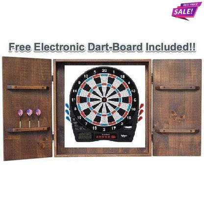 2 Day Designs Premium Quality Dart Game Board Cabinet Storage - 601 - 1st Choice Furniture Direct