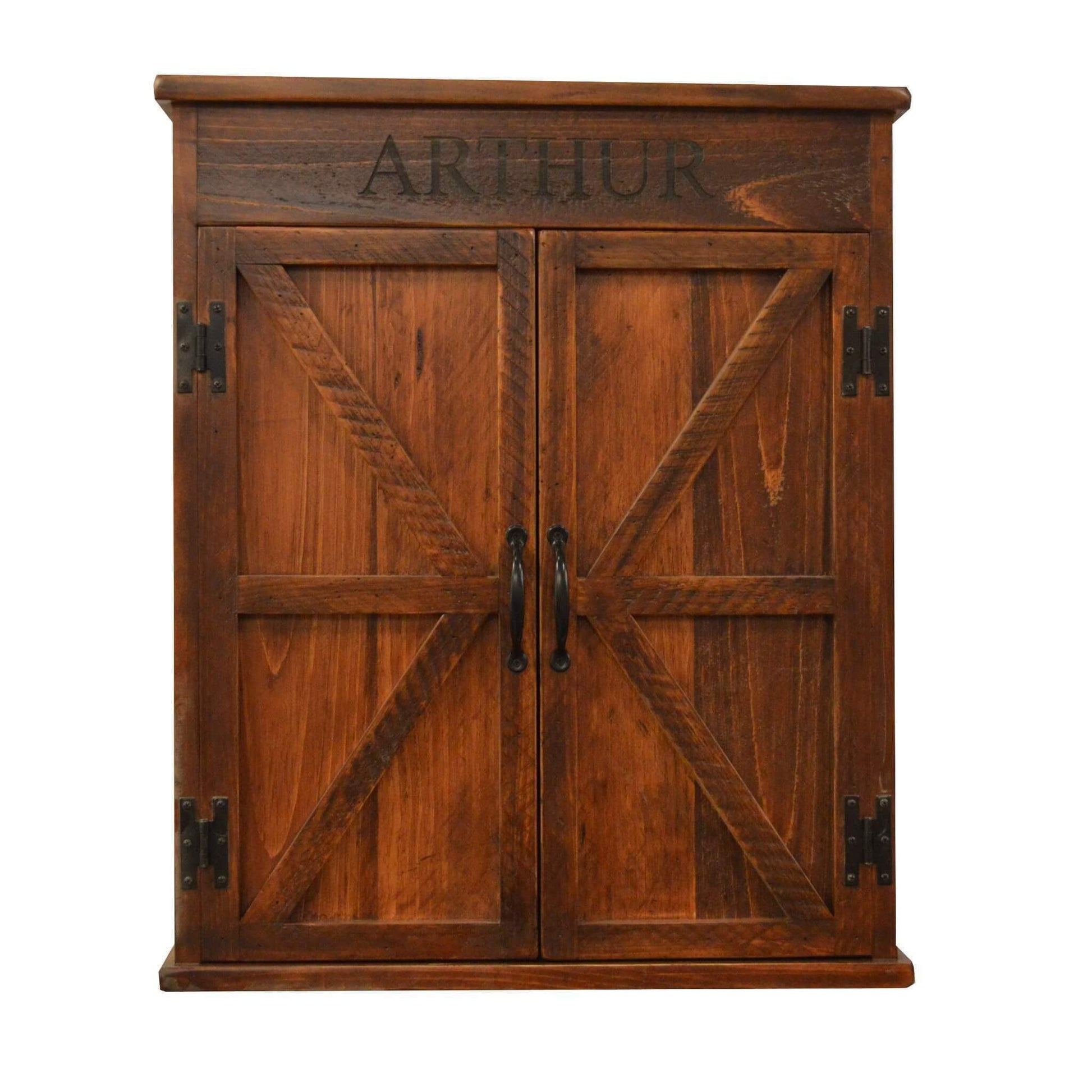 2 Day Designs Premium Quality Mission Dart Board Cabinet - 771C - 1st Choice Furniture Direct