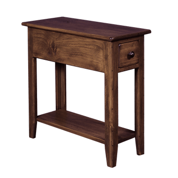 2-Daydesign Accent Table CARAMEL Southern Splinter Authentic Wine Barrels Wingback Side Table- 148
