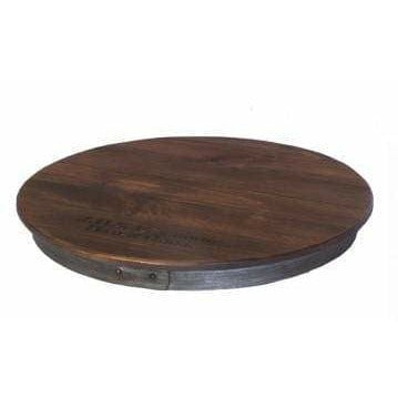 2-Daydesign Bed Tray Caramel / 14 inches / Lintsec Southern Splinter Authentic Antique Wine Barrel Laisy Daisy 714