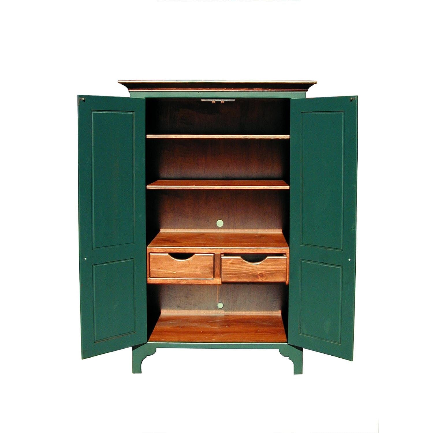 2-Daydesign Cabinet Southern Splinter Elegant Premium Quality River Cabinet in Green - 3626