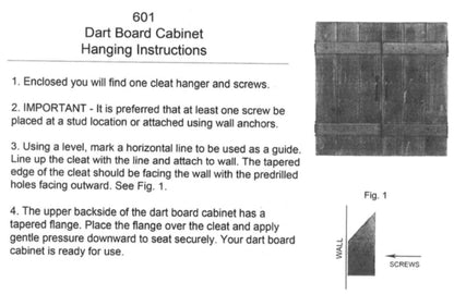 2-Daydesign Dart Board Cabinet 2 Day Designs Mission Dartboard Cabinet With Viper Dartboard Reclaimed Wood - 771P