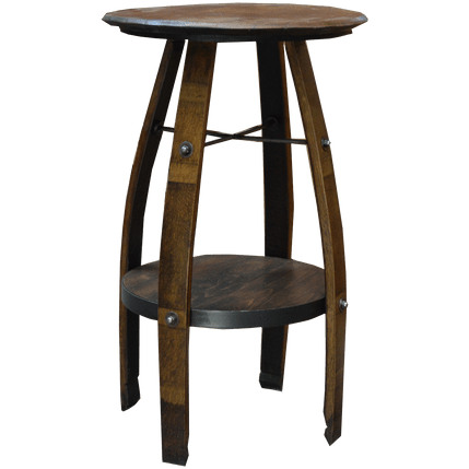 2-Daydesign Dining Bistro Table Southern Splinter Premium Quality Wine Barrel Dining Bistro Table 819T