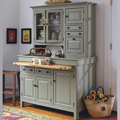 2-Daydesign HOOSIER CUPBOARD-PAINT GRADE Southern Splinter Conestoga Hoosier Handmade Kitchen Cupboard Hutch