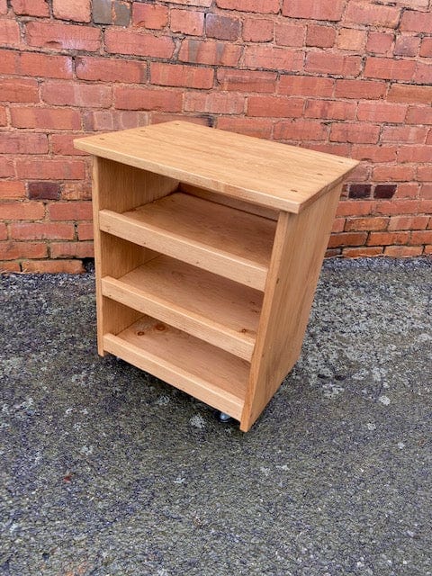2-Daydesign Rolling Cart 1st Choice Furniture Direct Reclaimed Premium Quality Rolling Cart with Casters- 843