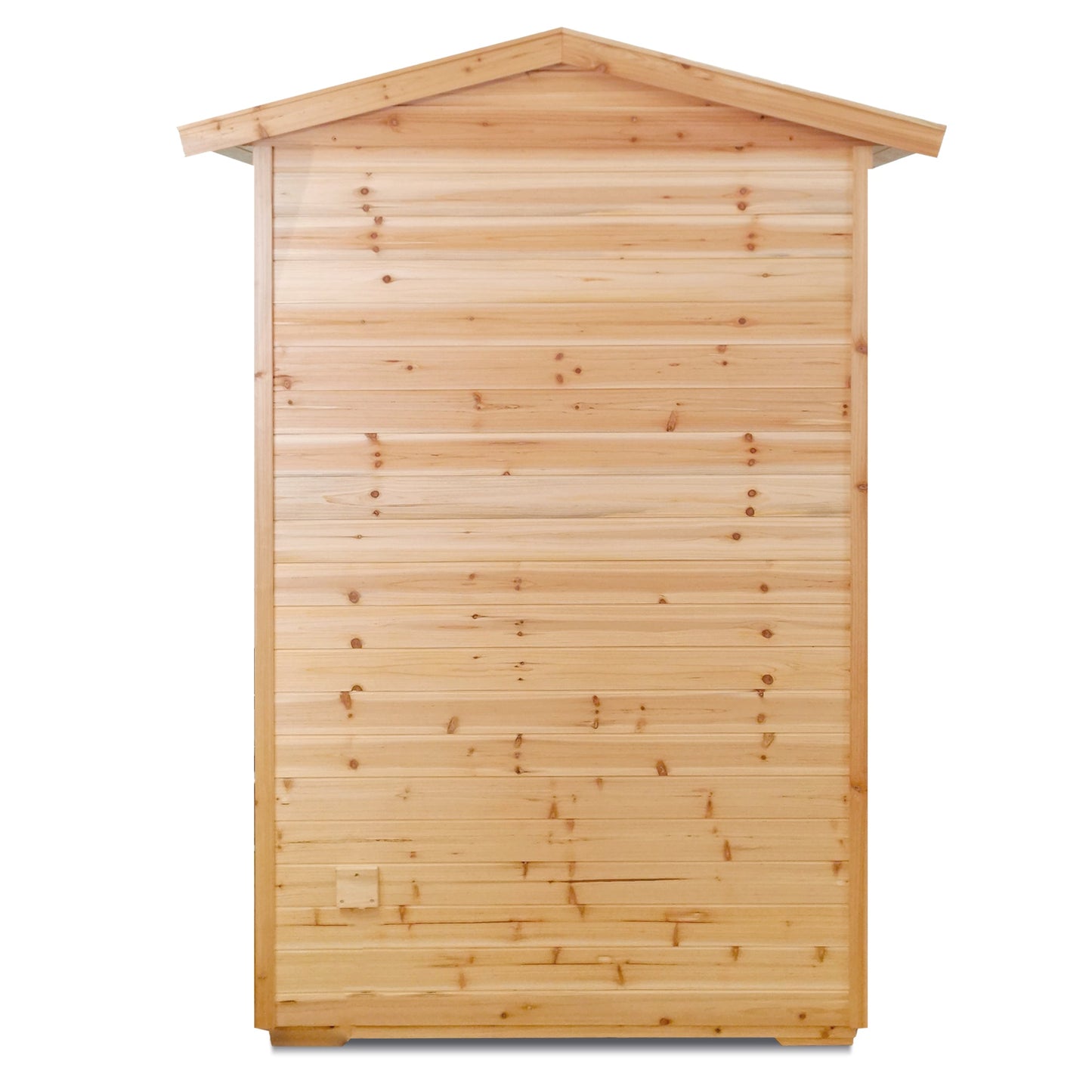 2 Person Outdoor Infrared Sauna – Far Infrared Old Fir Sauna Room with Bluetooth - 1st Choice Furniture Direct