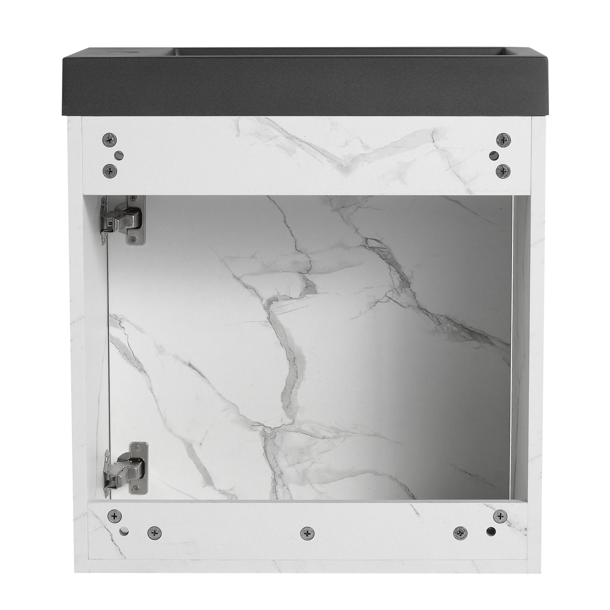 20'' Floating Wall - Mounted Bathroom Vanity with Resin Sink & Soft - Close Cabinet Door - 1st Choice Furniture Direct