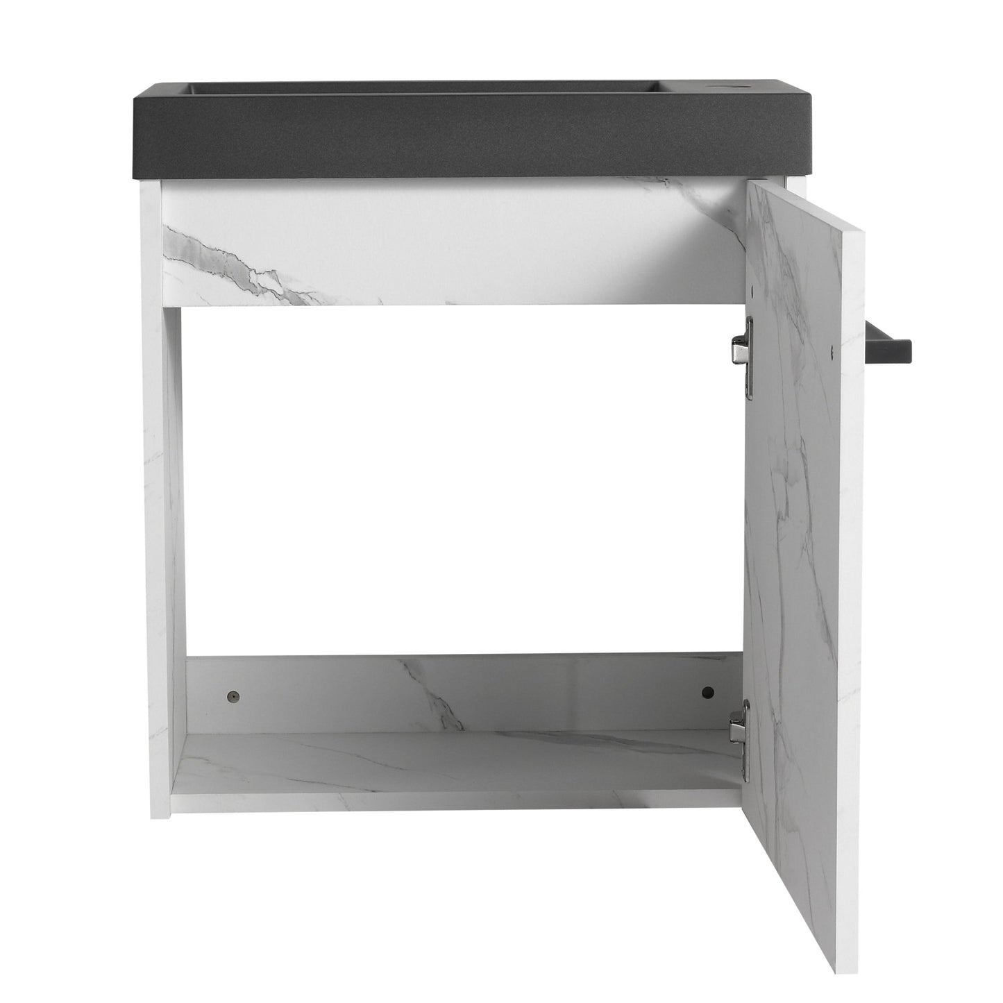 20'' Floating Wall - Mounted Bathroom Vanity with Resin Sink & Soft - Close Cabinet Door - 1st Choice Furniture Direct