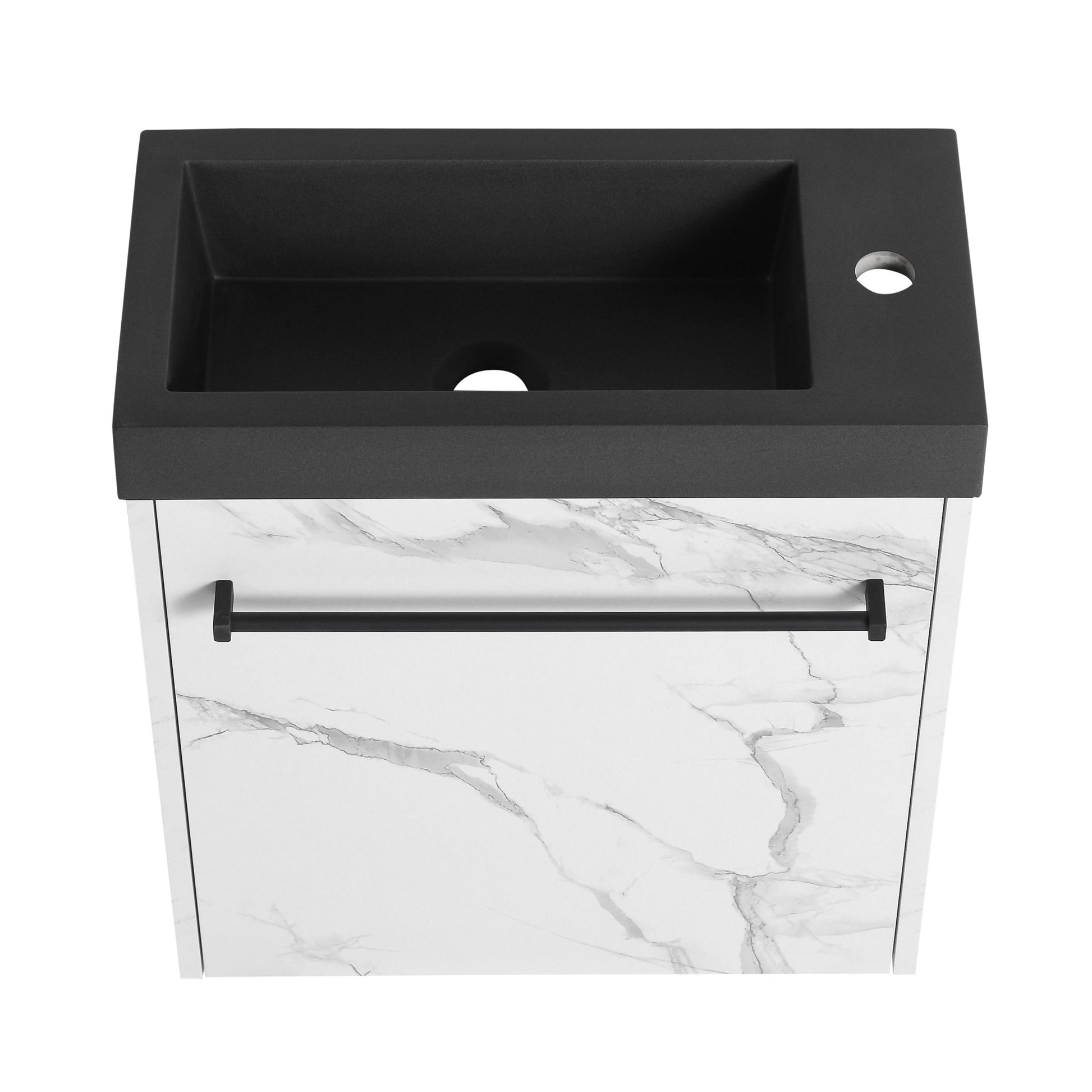 20'' Floating Wall - Mounted Bathroom Vanity with Resin Sink & Soft - Close Cabinet Door - 1st Choice Furniture Direct