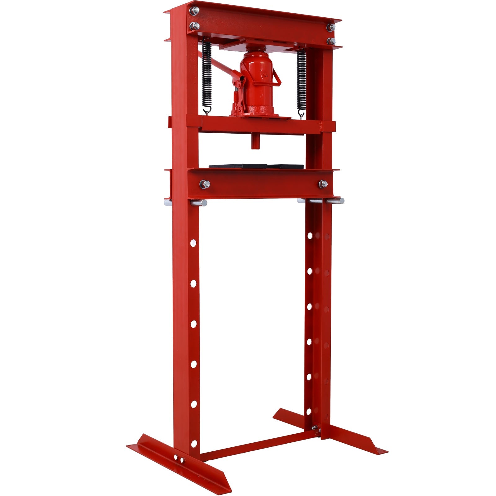 20 Ton Bottle Jack Shop Press, Bend, Straighten, or Press Parts, Install Bearings, U - Joints, Bushings, Ball Joints, and Pulleys,RED - 1st Choice Furniture Direct