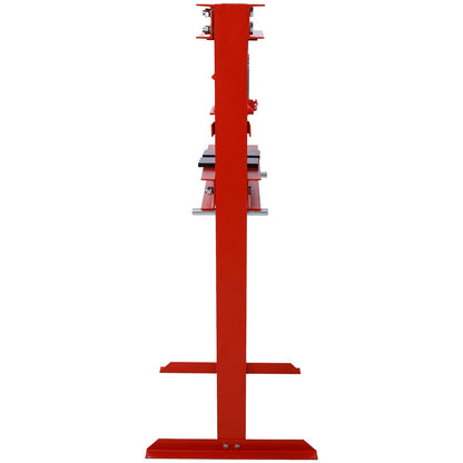 20 Ton Bottle Jack Shop Press, Bend, Straighten, or Press Parts, Install Bearings, U - Joints, Bushings, Ball Joints, and Pulleys,RED - 1st Choice Furniture Direct