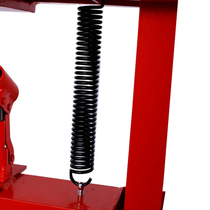 20 Ton Bottle Jack Shop Press, Bend, Straighten, or Press Parts, Install Bearings, U - Joints, Bushings, Ball Joints, and Pulleys,RED - 1st Choice Furniture Direct