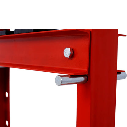 20 Ton Bottle Jack Shop Press, Bend, Straighten, or Press Parts, Install Bearings, U - Joints, Bushings, Ball Joints, and Pulleys,RED - 1st Choice Furniture Direct