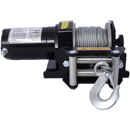 2000LB Electric ATV UTV Winch Waterproof Steel Cable Winch - 1st Choice Furniture Direct