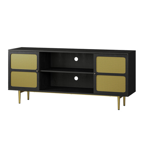 1st Choice Modern and Elegant TV Stand for TV's up to 65" in Black