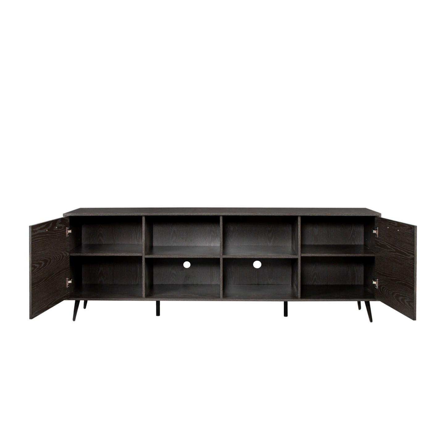 1st Choice TV Stand Mid-Century Wood Modern Entertainment Center