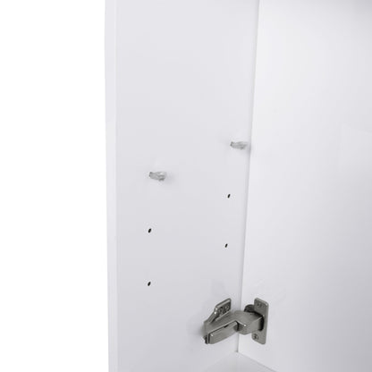 23' Freestanding Bathroom Vanity with Sink and Storage Rack, Soft Close Doors - 1st Choice Furniture Direct