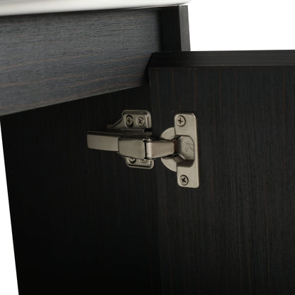 23' Freestanding Bathroom Vanity with Sink and Storage Rack, Soft Close Doors - 1st Choice Furniture Direct