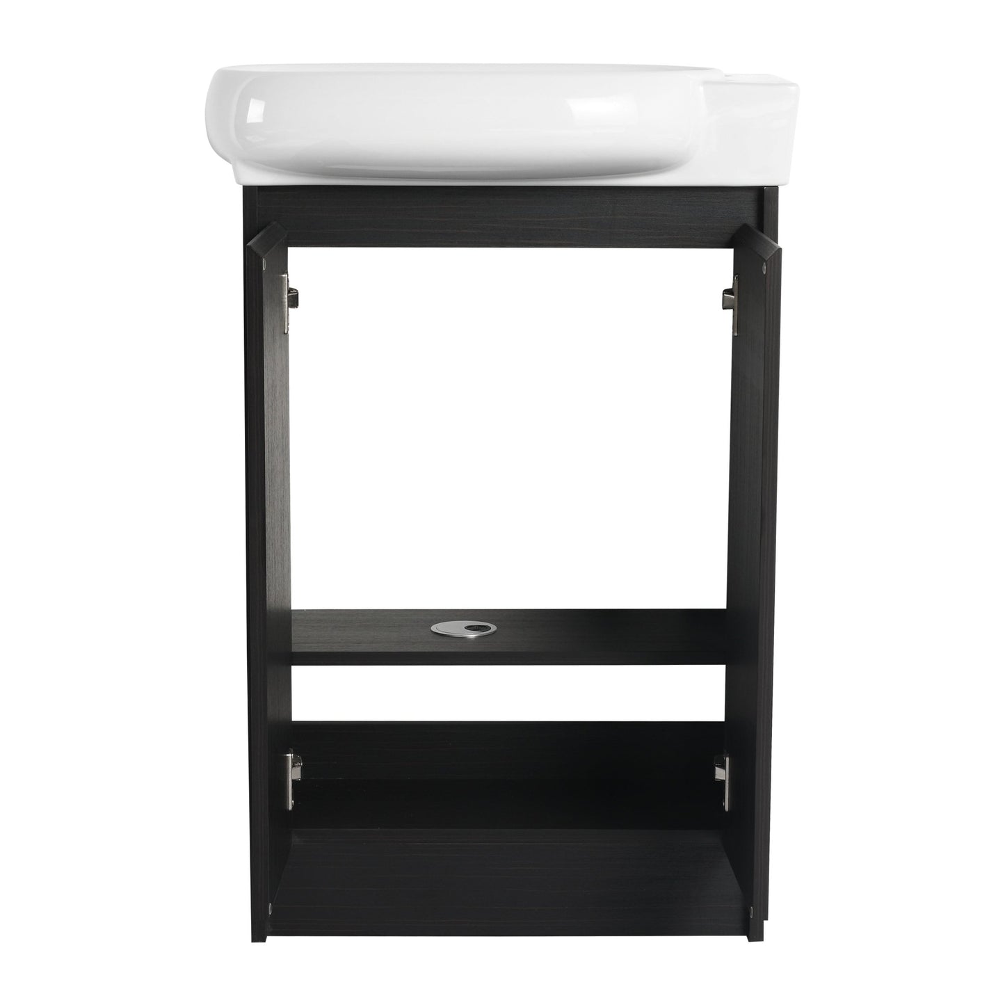 23' Freestanding Bathroom Vanity with Sink and Storage Rack, Soft Close Doors - 1st Choice Furniture Direct