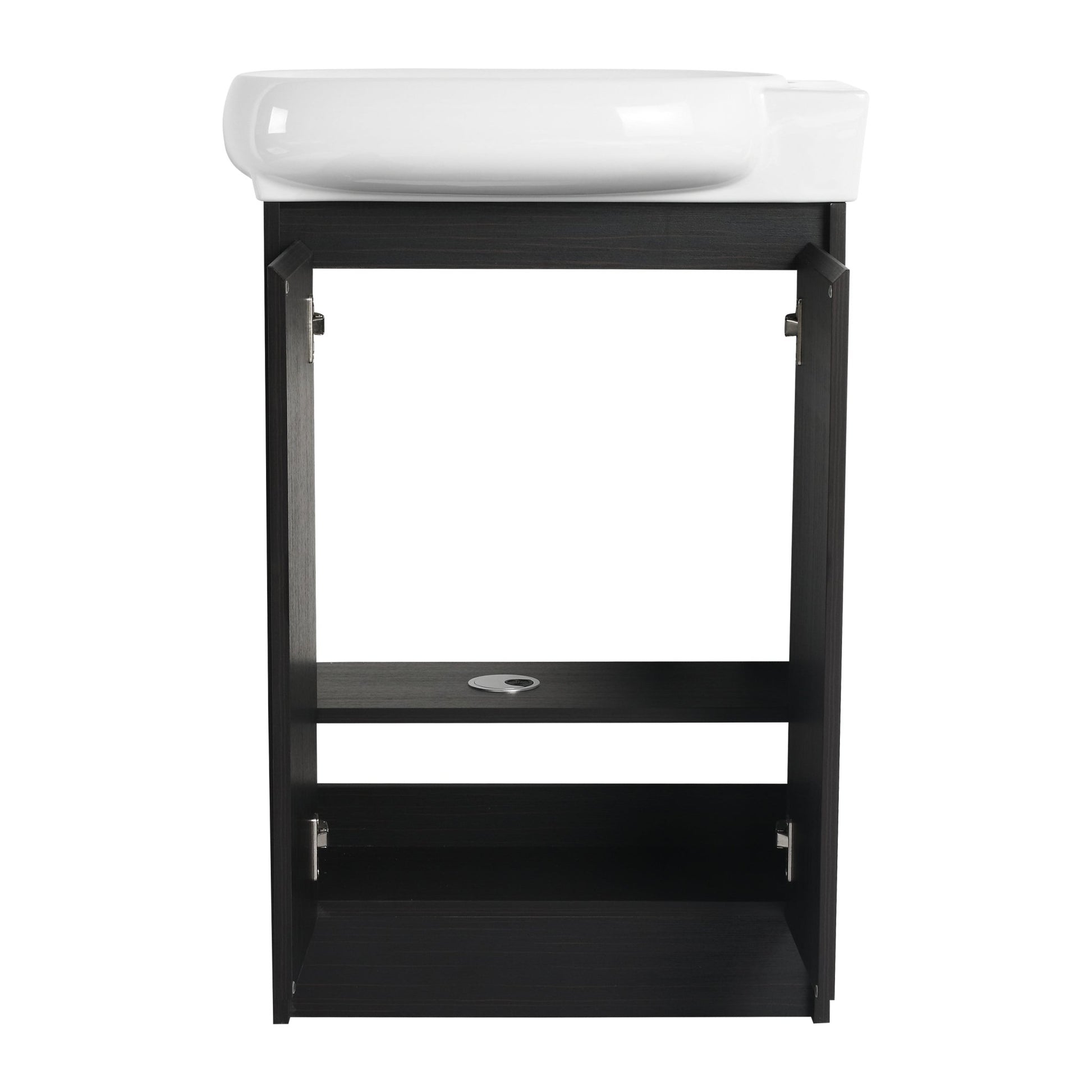23' Freestanding Bathroom Vanity with Sink and Storage Rack, Soft Close Doors - 1st Choice Furniture Direct