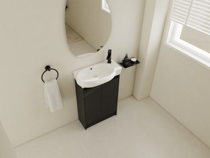 23' Freestanding Bathroom Vanity with Sink, Soft Close Doors - 1st Choice Furniture Direct
