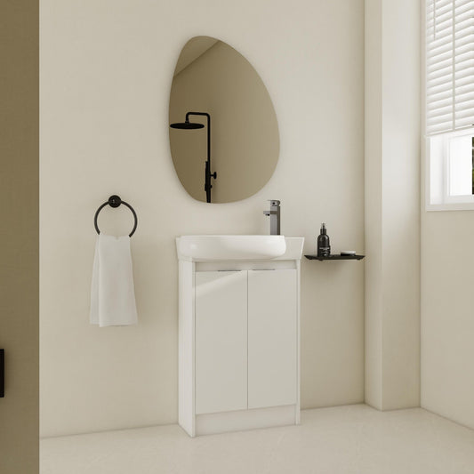 23' Freestanding Bathroom Vanity with Sink, Soft Close Doors - 1st Choice Furniture Direct