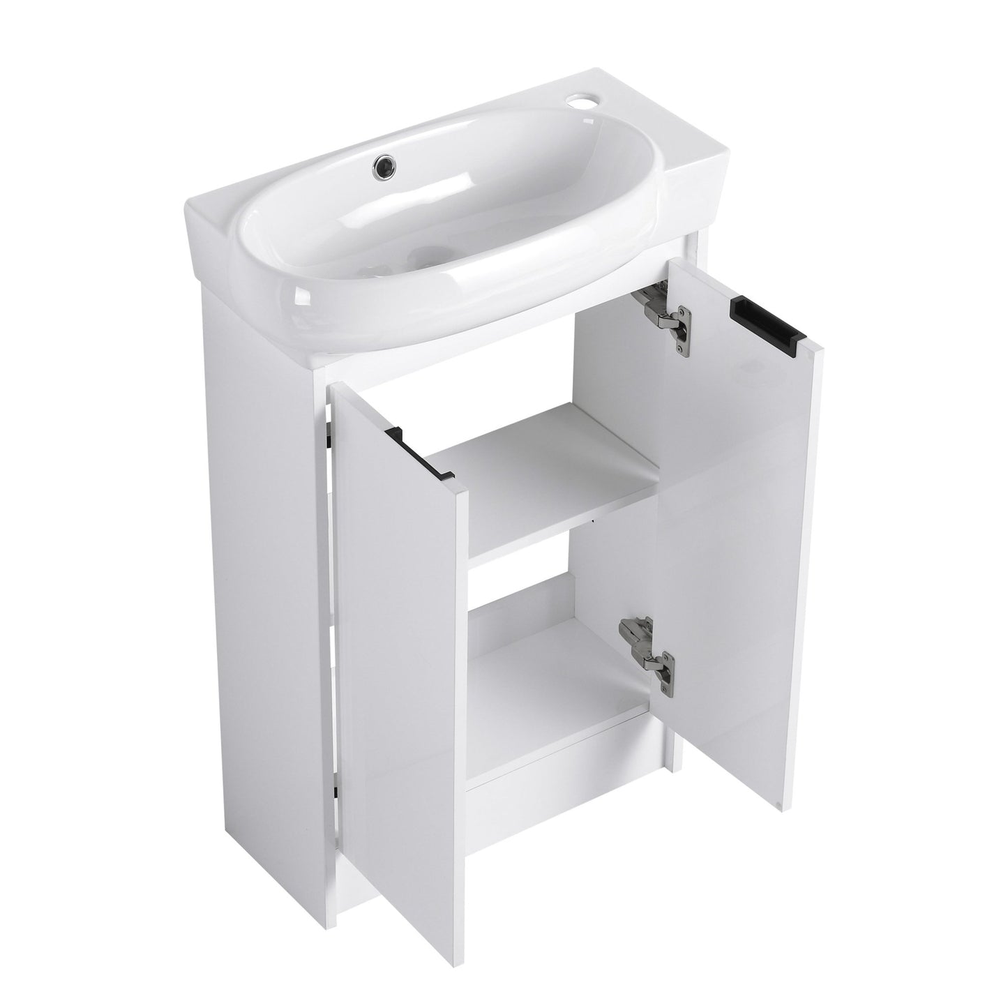 23' Freestanding Bathroom Vanity with Sink, Soft Close Doors - 1st Choice Furniture Direct
