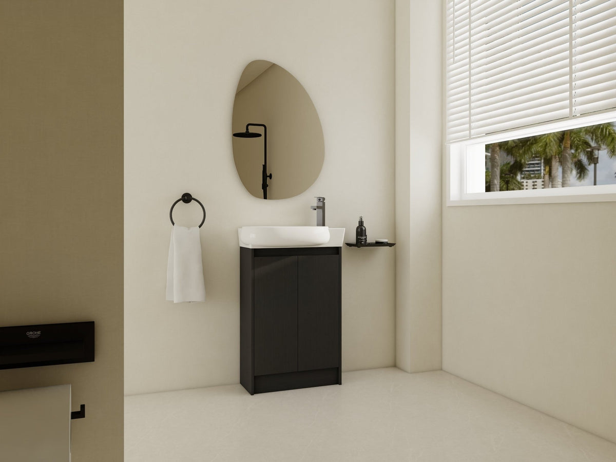 23' Freestanding Bathroom Vanity with Sink, Soft Close Doors - 1st Choice Furniture Direct
