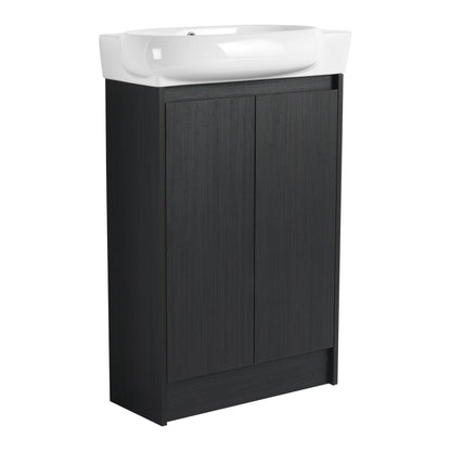 23' Freestanding Bathroom Vanity with Sink, Soft Close Doors - 1st Choice Furniture Direct