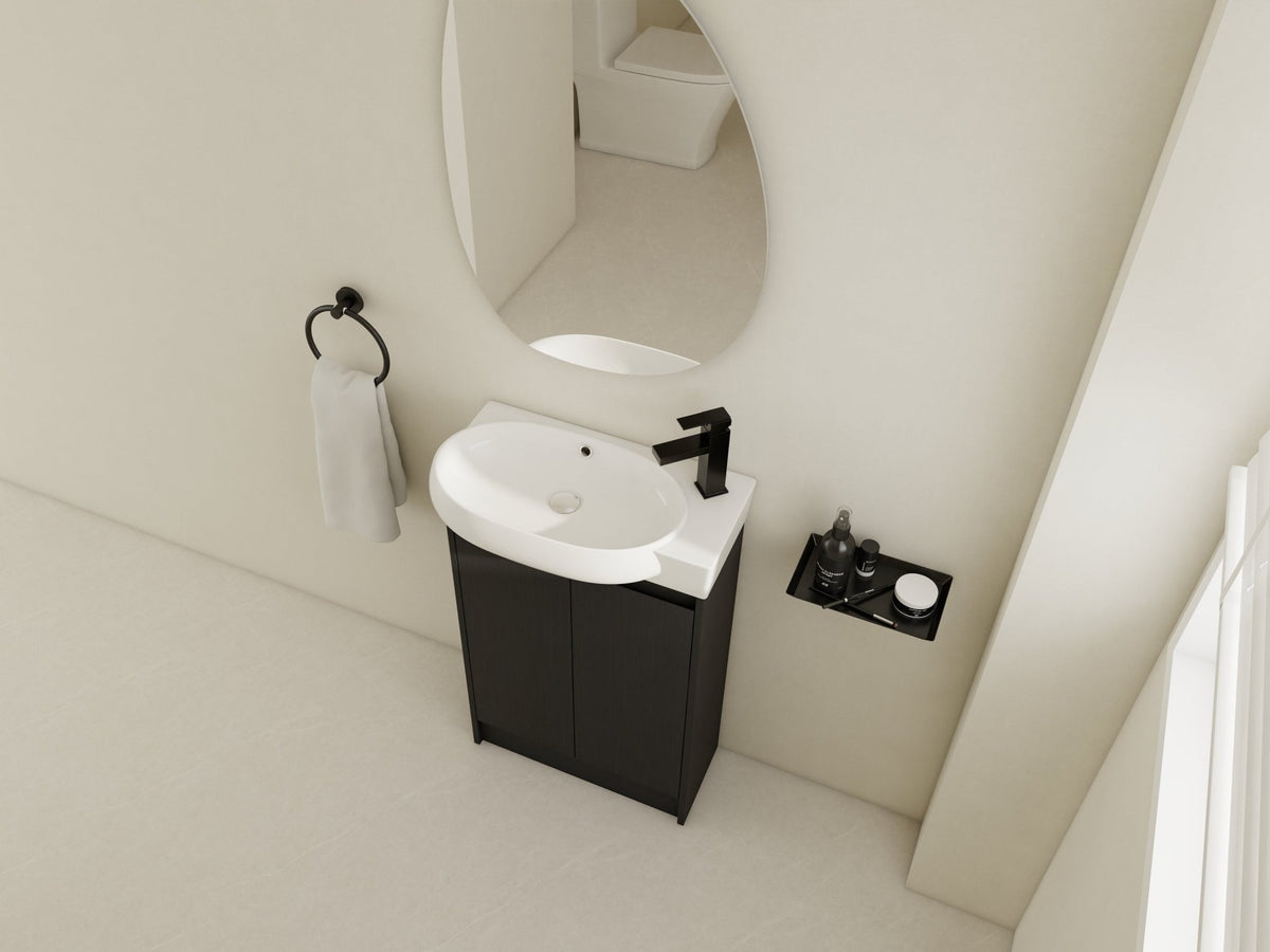 23' Freestanding Bathroom Vanity with Sink, Soft Close Doors - 1st Choice Furniture Direct