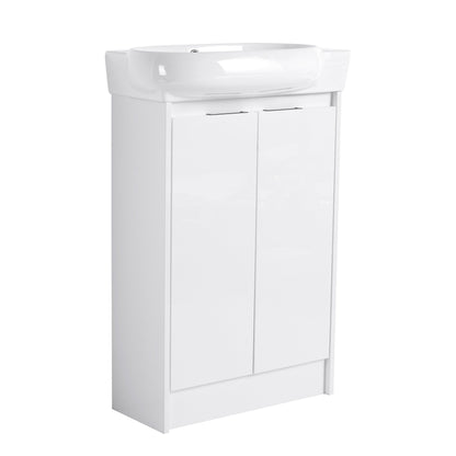 23' Freestanding Bathroom Vanity with Sink, Soft Close Doors - 1st Choice Furniture Direct