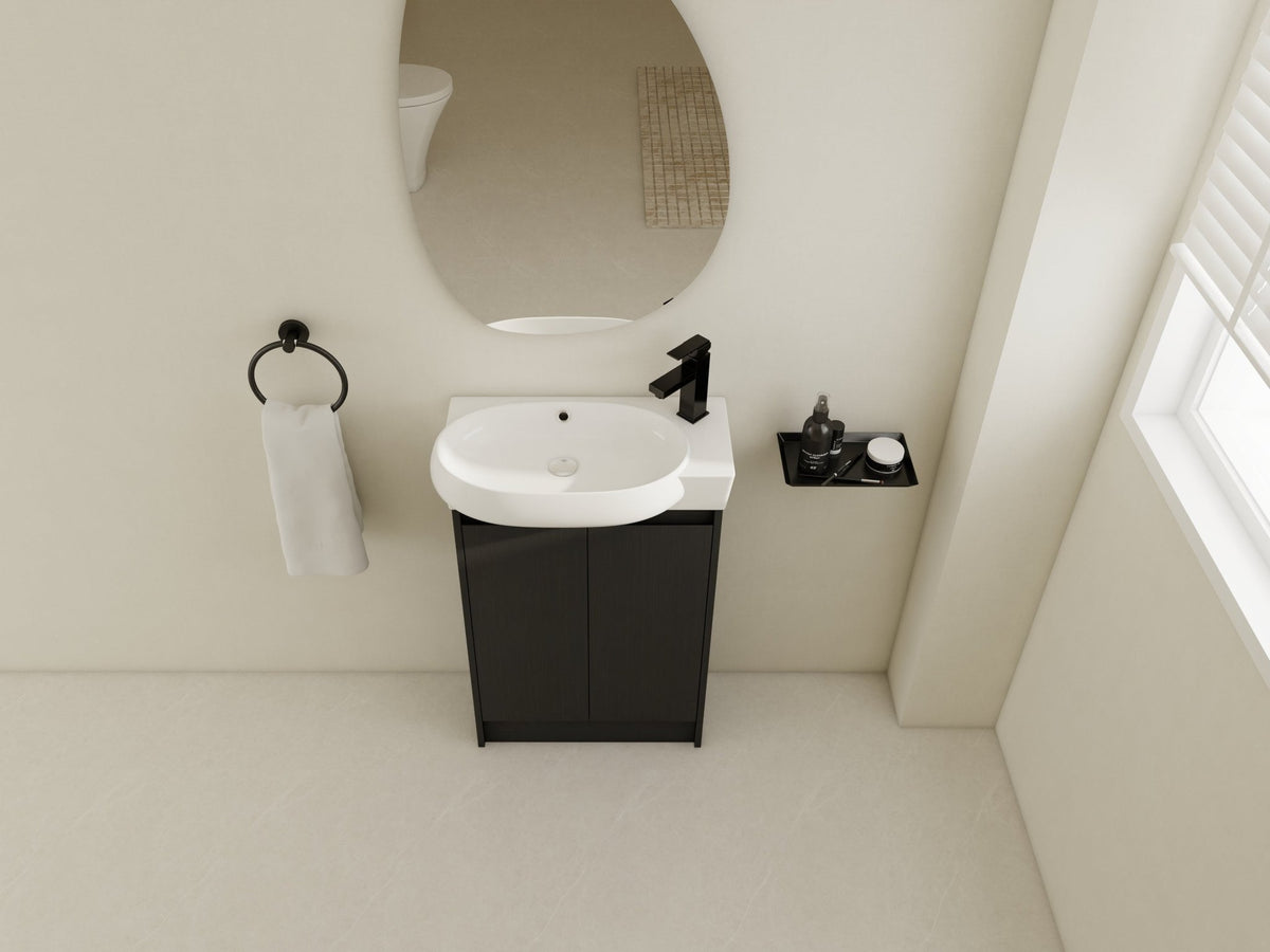 23' Freestanding Bathroom Vanity with Sink, Soft Close Doors - 1st Choice Furniture Direct
