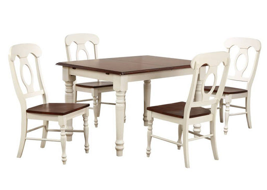 Sunset Trading Andrews 5 Piece 48-60" Rectangular Extendable Dining Set