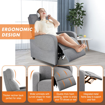 1st Choice Elegant Massage Recliner Chair for Home Theater Seating