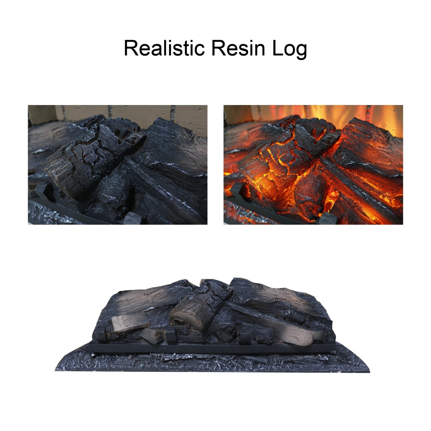 24" Electric Fireplace Insert | Infrared Heater with Remote - 1st Choice Furniture Direct