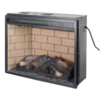 24" Electric Fireplace Insert | Infrared Heater with Remote - 1st Choice Furniture Direct