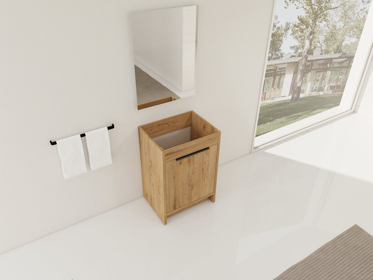 24' Freestanding Bathroom Vanity 2 Soft-Close Cabinet Doors ((KD-PACKING),Only Vanity without Top - 1st Choice Furniture Direct