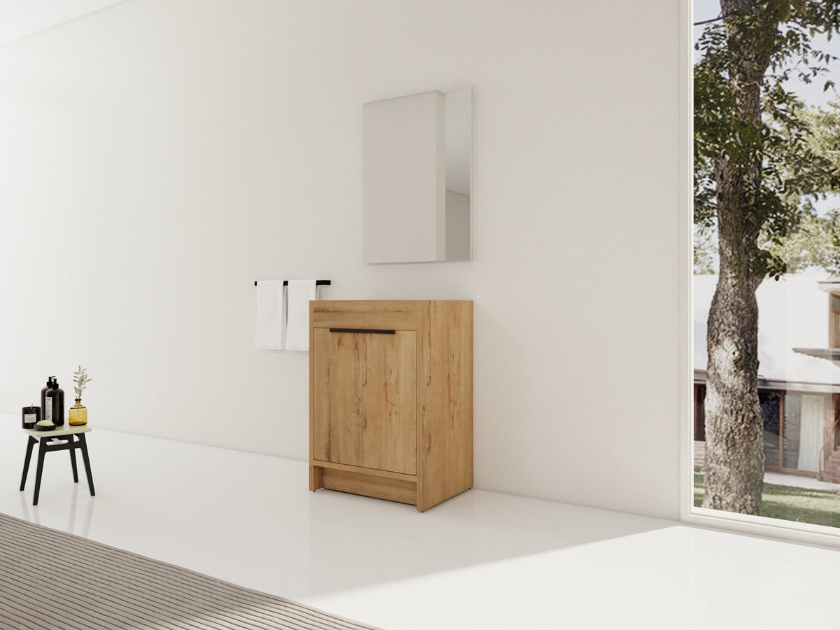 24' Freestanding Bathroom Vanity 2 Soft-Close Cabinet Doors ((KD-PACKING),Only Vanity without Top - 1st Choice Furniture Direct
