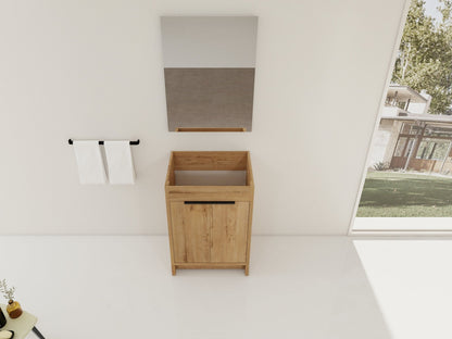 24' Freestanding Bathroom Vanity 2 Soft-Close Cabinet Doors ((KD-PACKING),Only Vanity without Top - 1st Choice Furniture Direct
