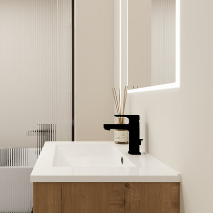 24 Inch Bathroom Vanity With Sink, Freestanding Bathroom Vanity or Floating is Optional Conversion24*18 - 00324IMO - 1(KD - Packing) - 1st Choice Furniture Direct